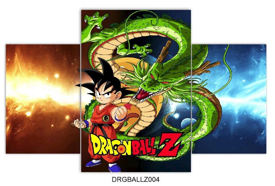 Dragon Ball Z Murales De Madera Promo 