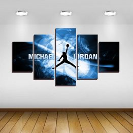 Murales en Madera Michael Jordan